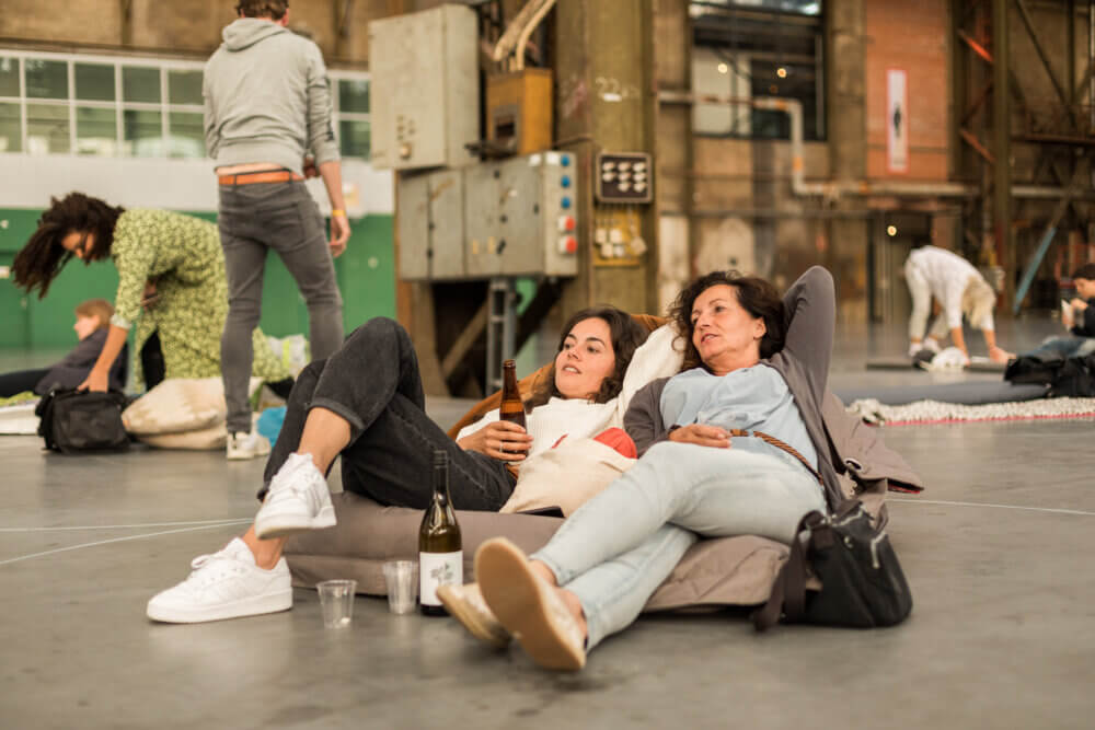 Ligconcert bij Theaterkantoor