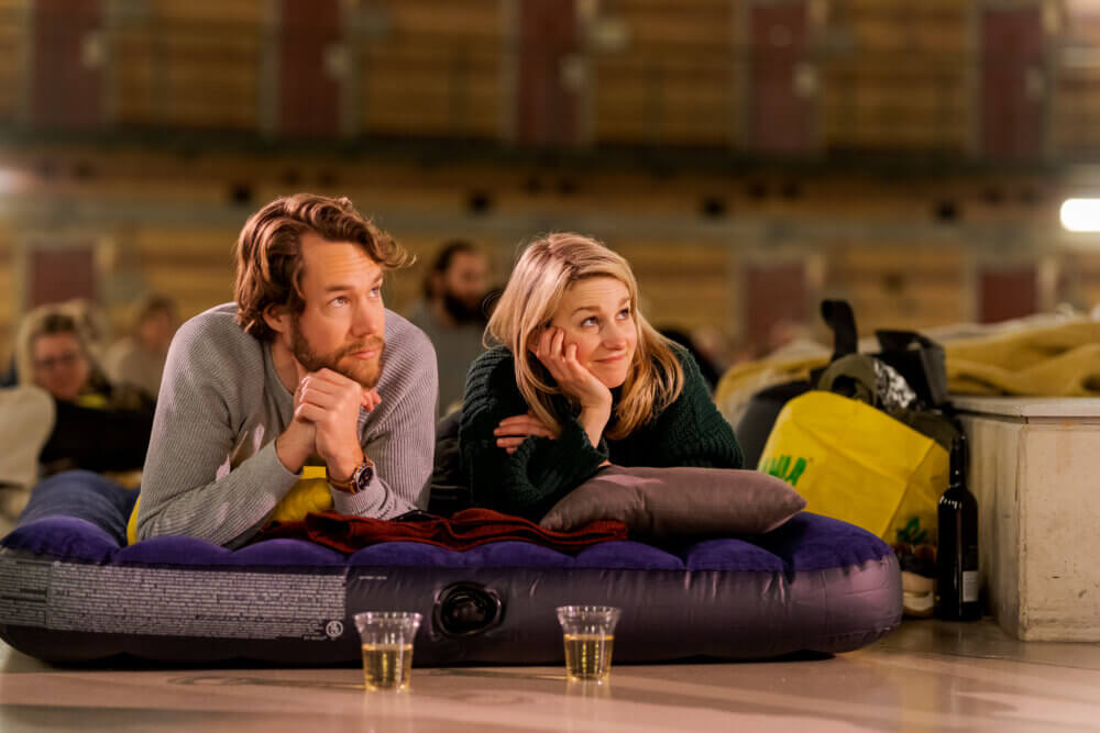 Ligconcert bij Theaterkantoor