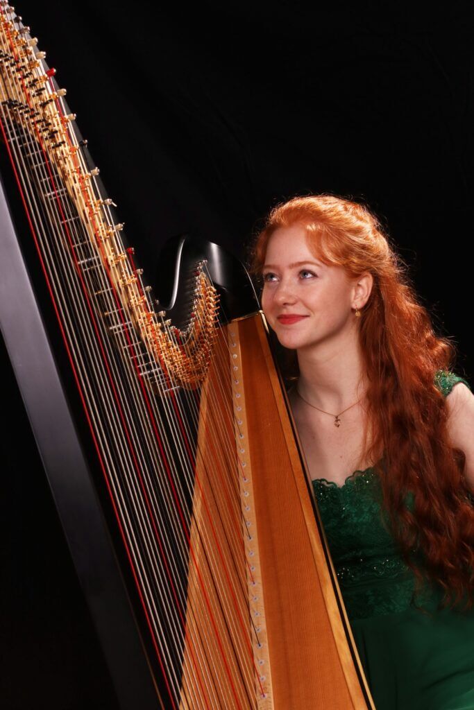 Ligconcert op harp