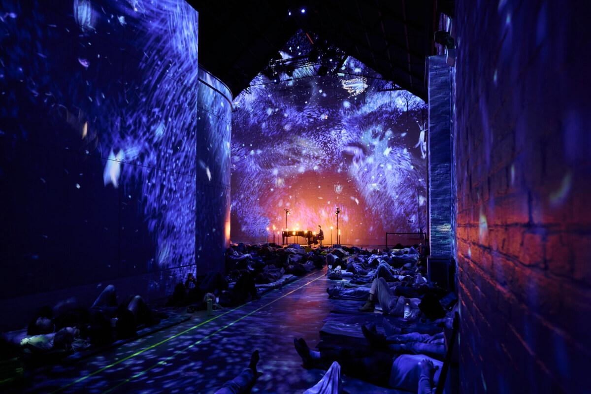 Ligconcert Fabrique des Lumieres Amsterdam